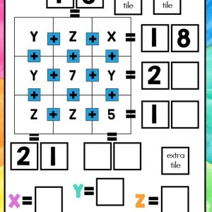 UNKNOWN TILES: X Y Z